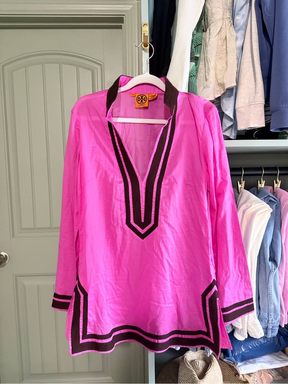 Tory Burch Pink Tunic